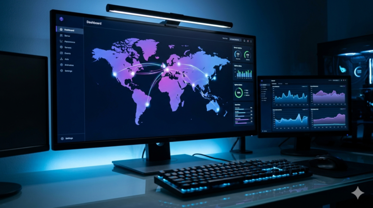 Modern IPTV Server Data Center with Enterprise Infrastructure